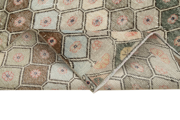 5x10 Multicolor Bohemian Runner Rug - 33106