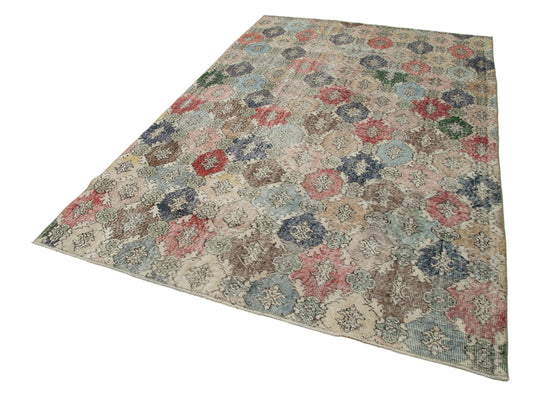 6x9 Multicolor Bohemian Rug  - 33107