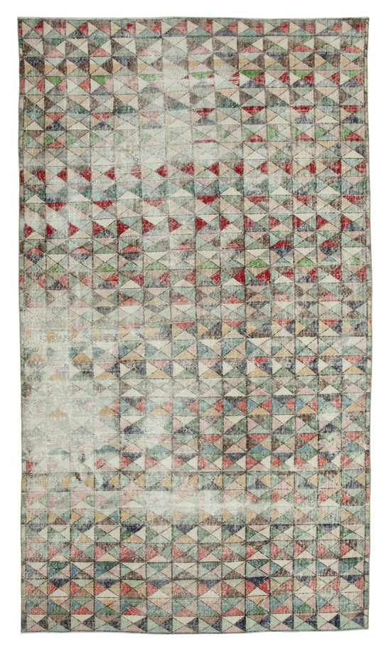 6x10 Multicolor Bohemian Rug  - 33112