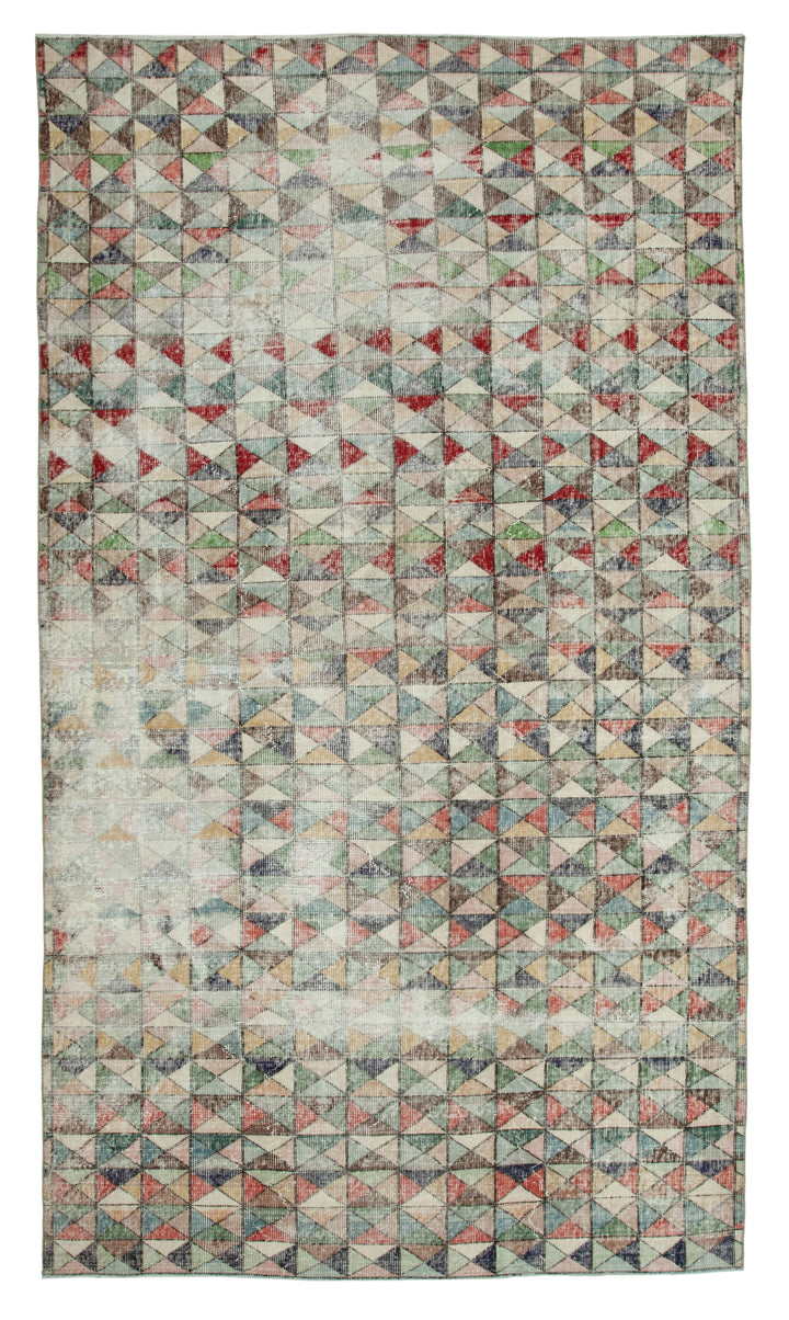 6x10 Multicolor Bohemian Rug  - 33112