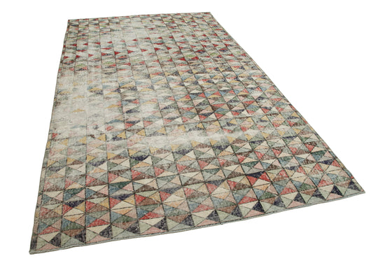 6x10 Multicolor Bohemian Rug  - 33112