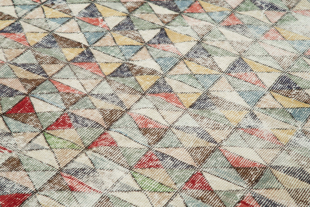 6x10 Multicolor Bohemian Rug  - 33112