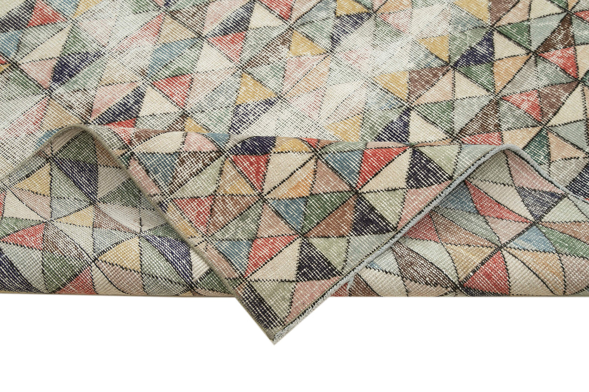 6x10 Multicolor Bohemian Rug  - 33112