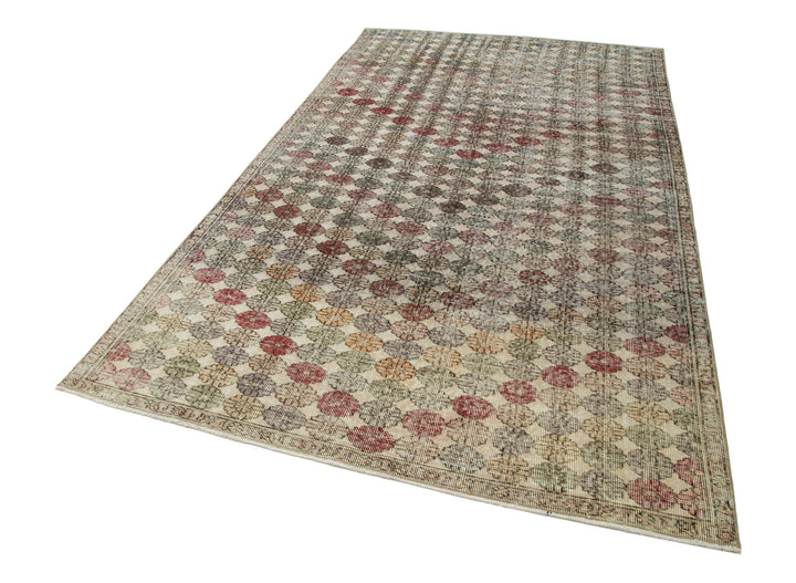 6x10 Multicolor Bohemian Rug  - 33113