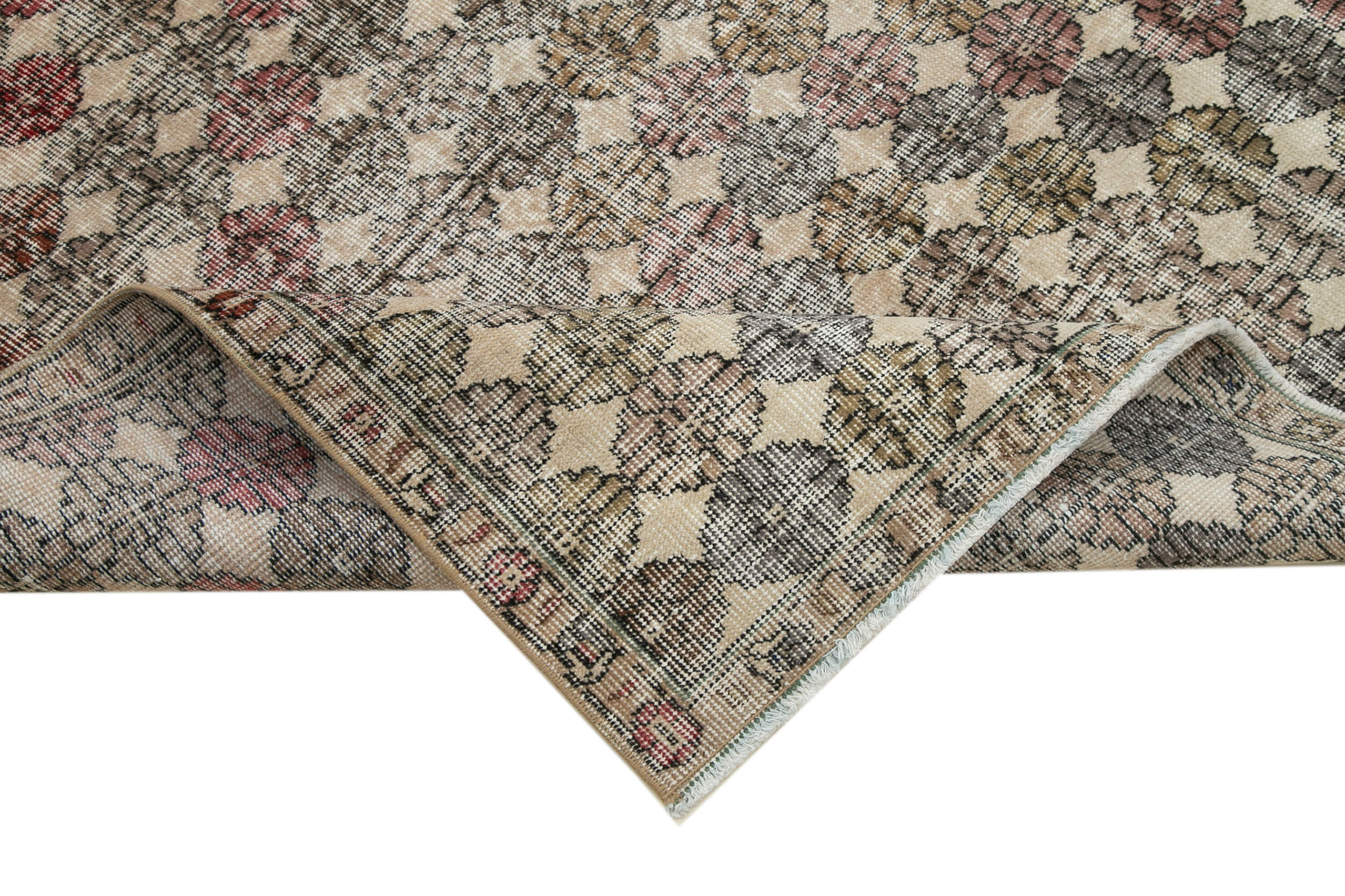 6x10 Multicolor Bohemian Rug  - 33113