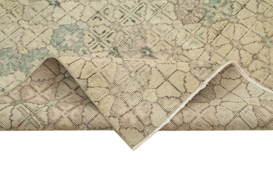 5x9 Beige Bohemian Rug  - 33115