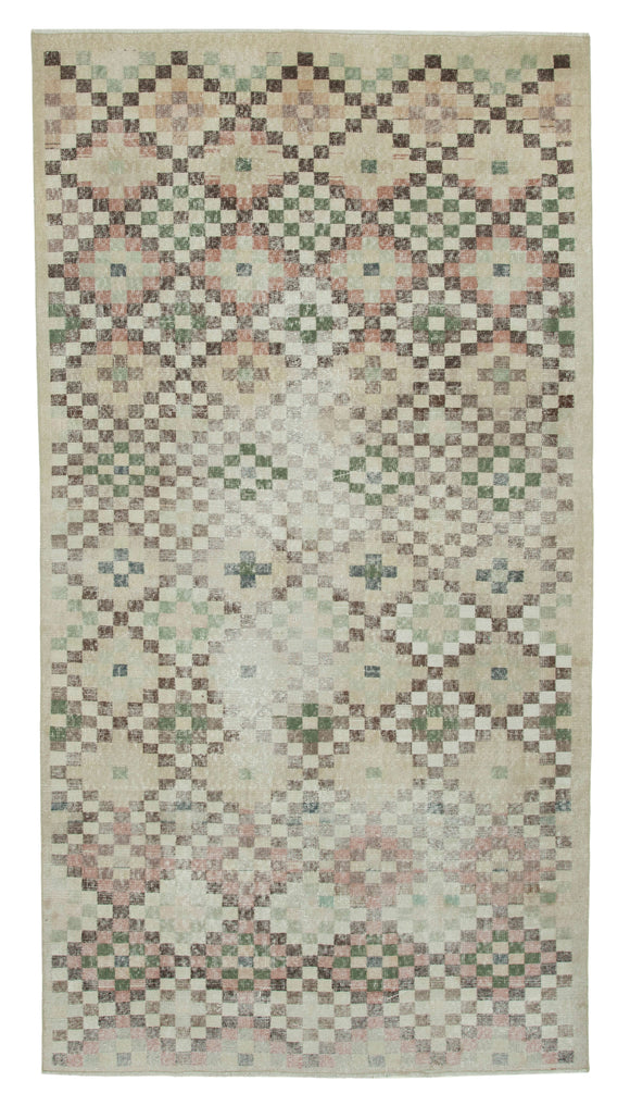 5x10 Beige Bohemian Rug  - 33116
