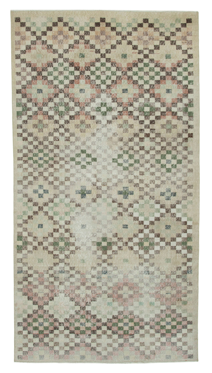 5x10 Beige Bohemian Rug  - 33116