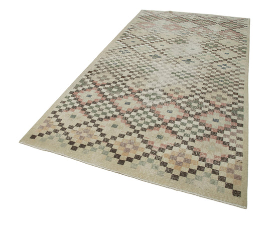 5x10 Beige Bohemian Rug  - 33116