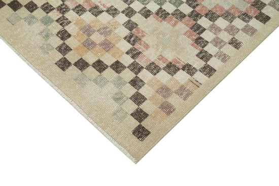 5x10 Beige Bohemian Rug  - 33116