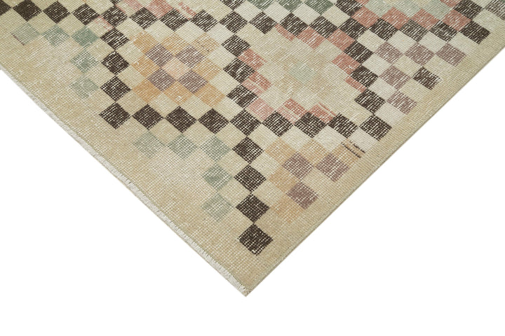 5x10 Beige Bohemian Rug  - 33116