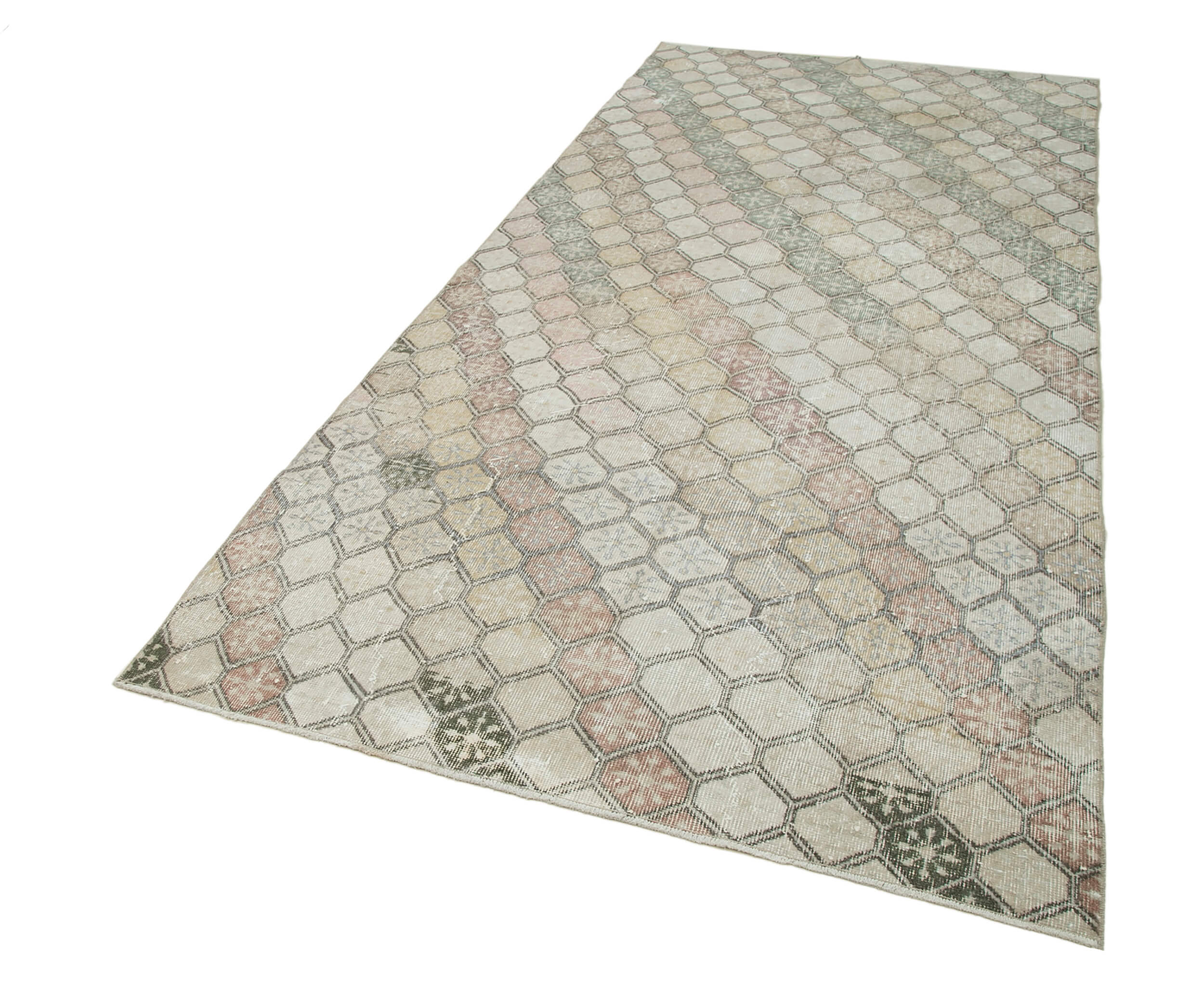 5x10 Beige Bohemian Rug  - 33120