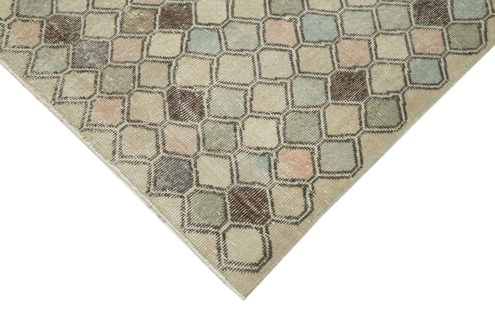5x10 Beige Bohemian Rug  - 33121