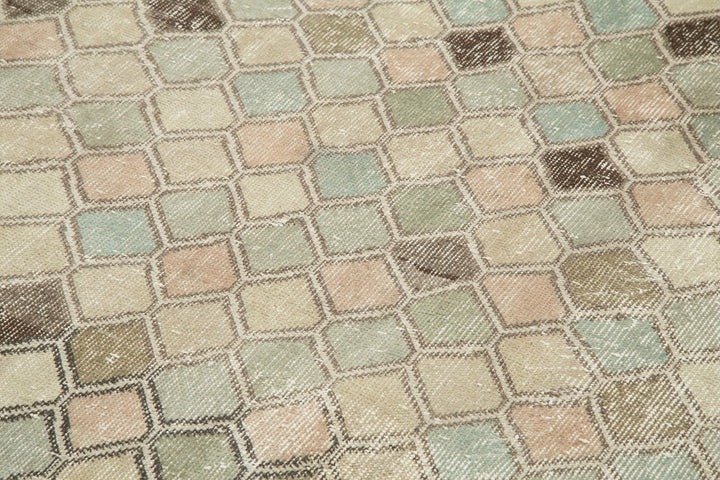 5x10 Beige Bohemian Rug  - 33121