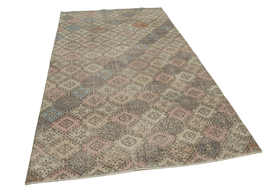 5x9 Multicolor Bohemian Rug  - 33128