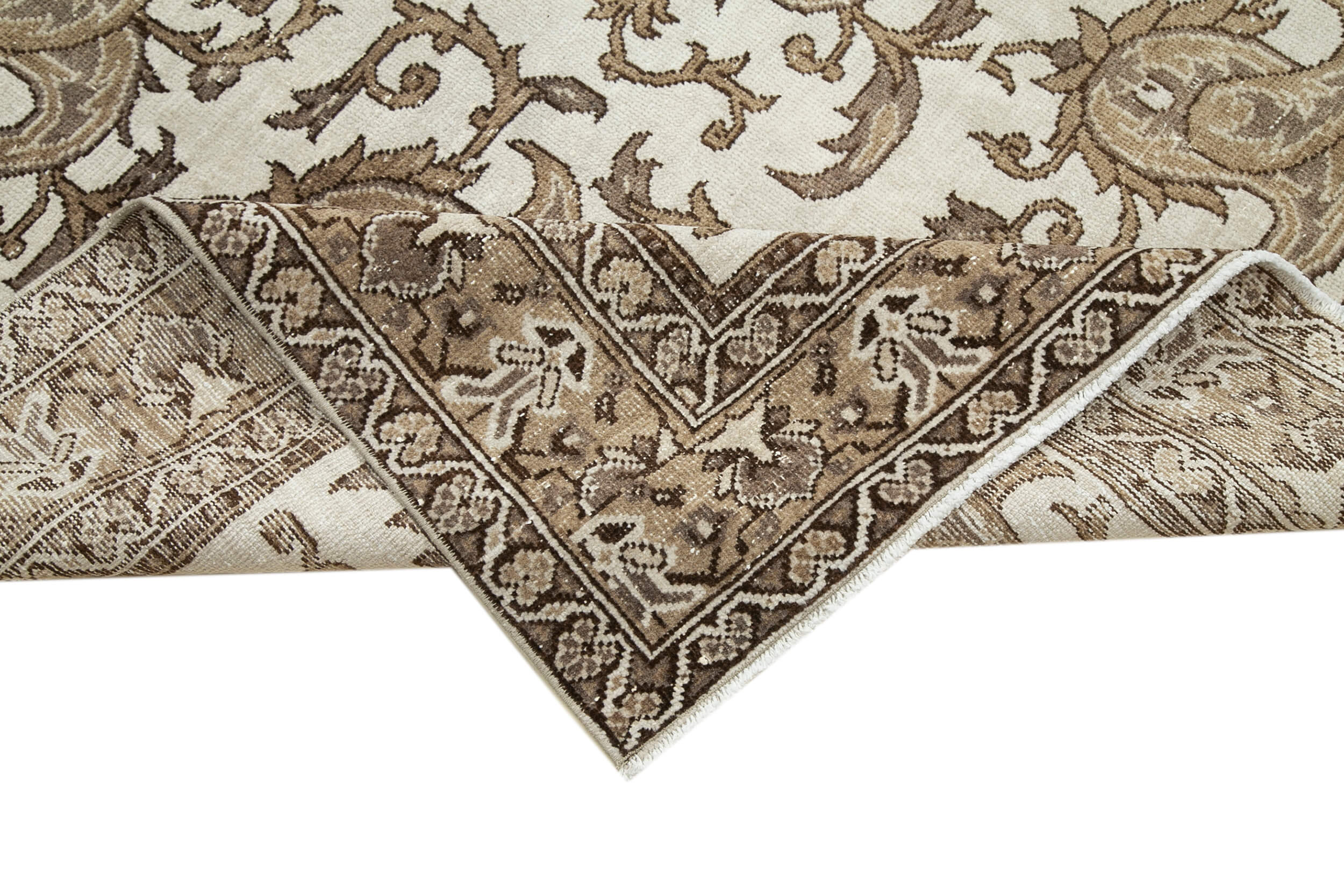 7x9 Brown Bohemian Rug  - 33130