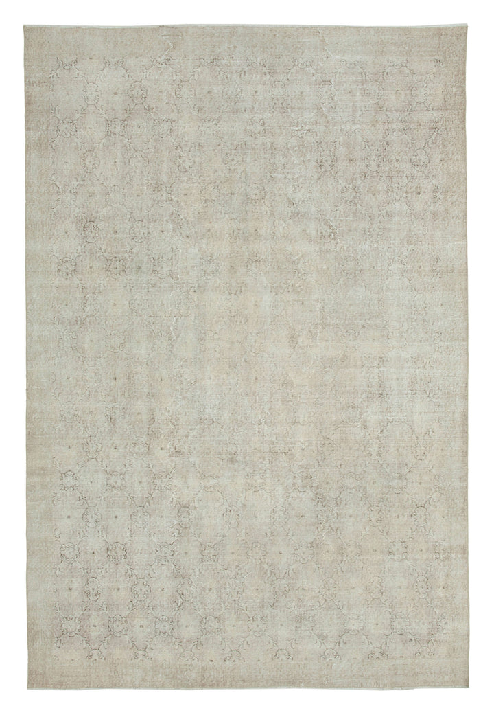 7x10 Beige Bohemian Rug  - 33132