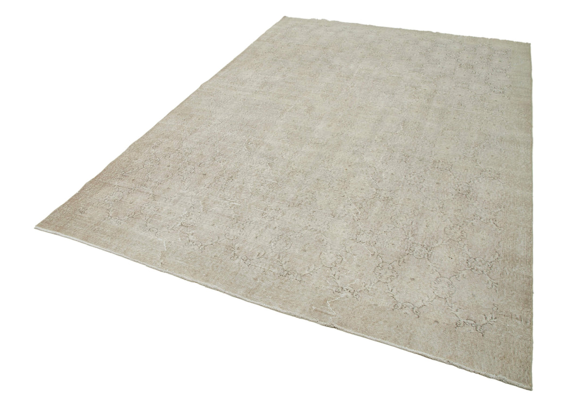 7x10 Beige Bohemian Rug  - 33132