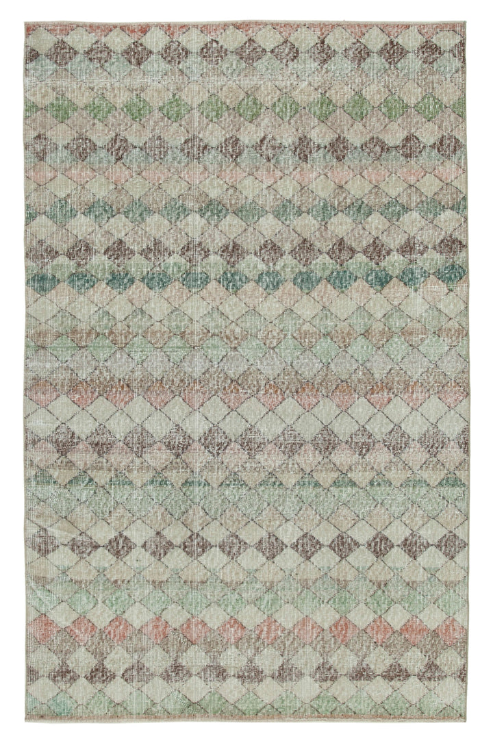 5x7 Multicolor Bohemian Rug  - 33133