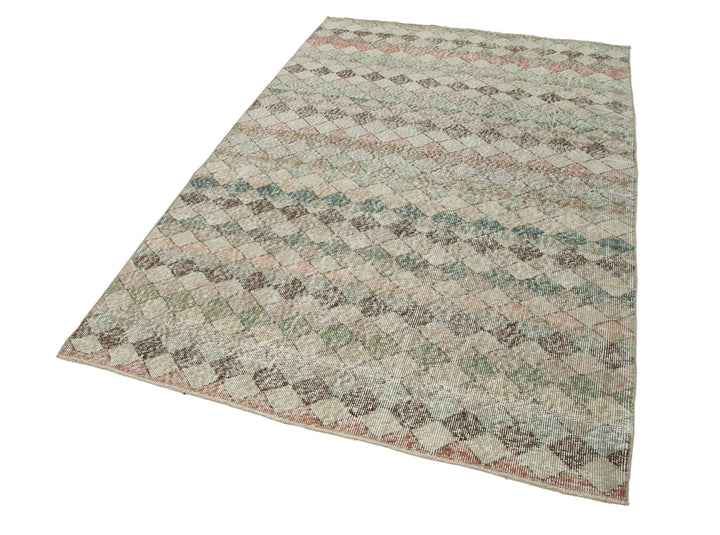5x7 Multicolor Bohemian Rug  - 33133