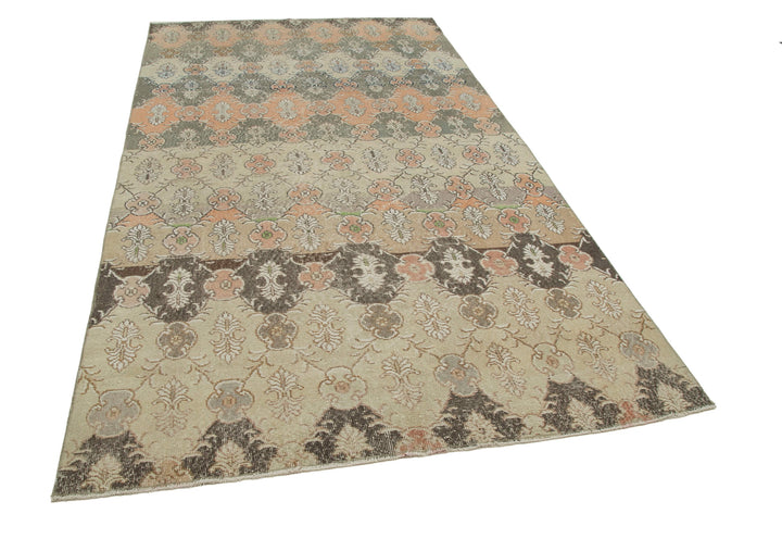 5x10 Multicolor Bohemian Rug  - 33138
