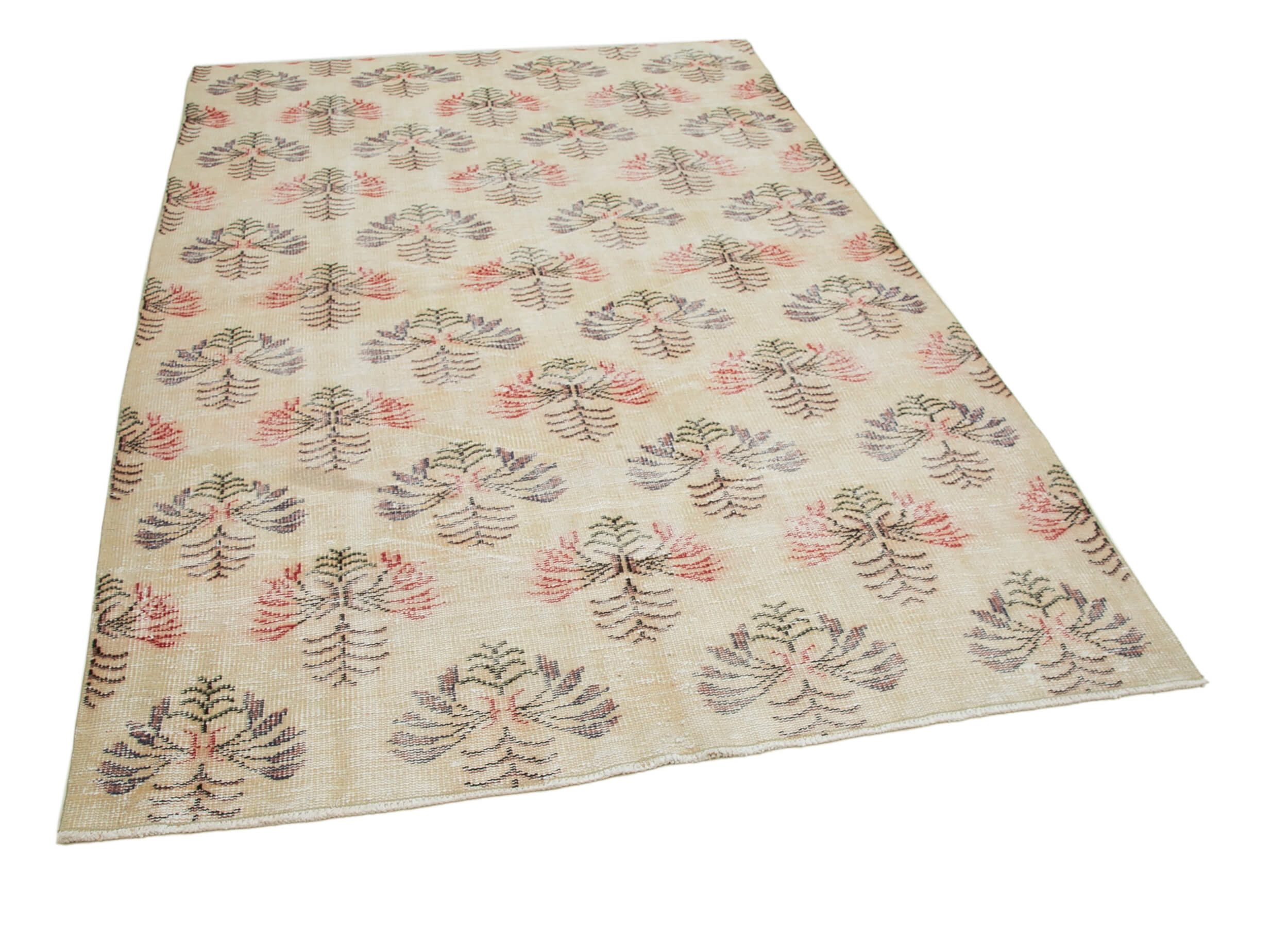 6x8 Yellow Bohemian Rug  - 33144