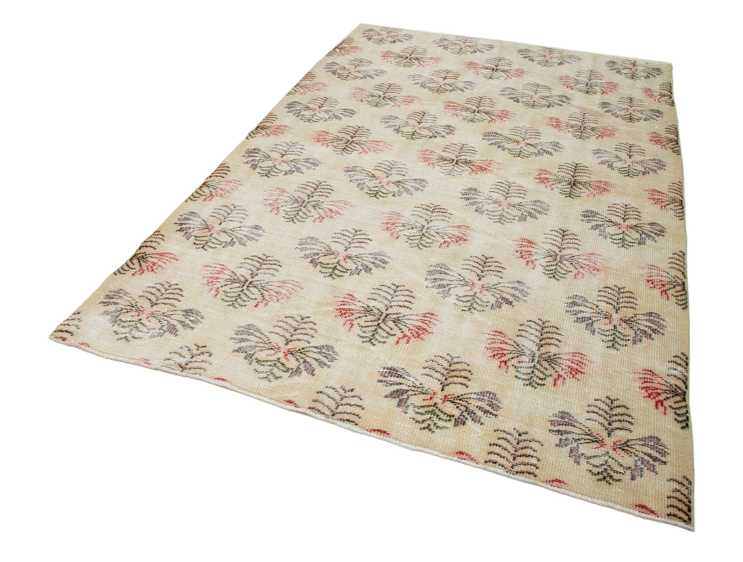 6x8 Yellow Bohemian Rug  - 33144