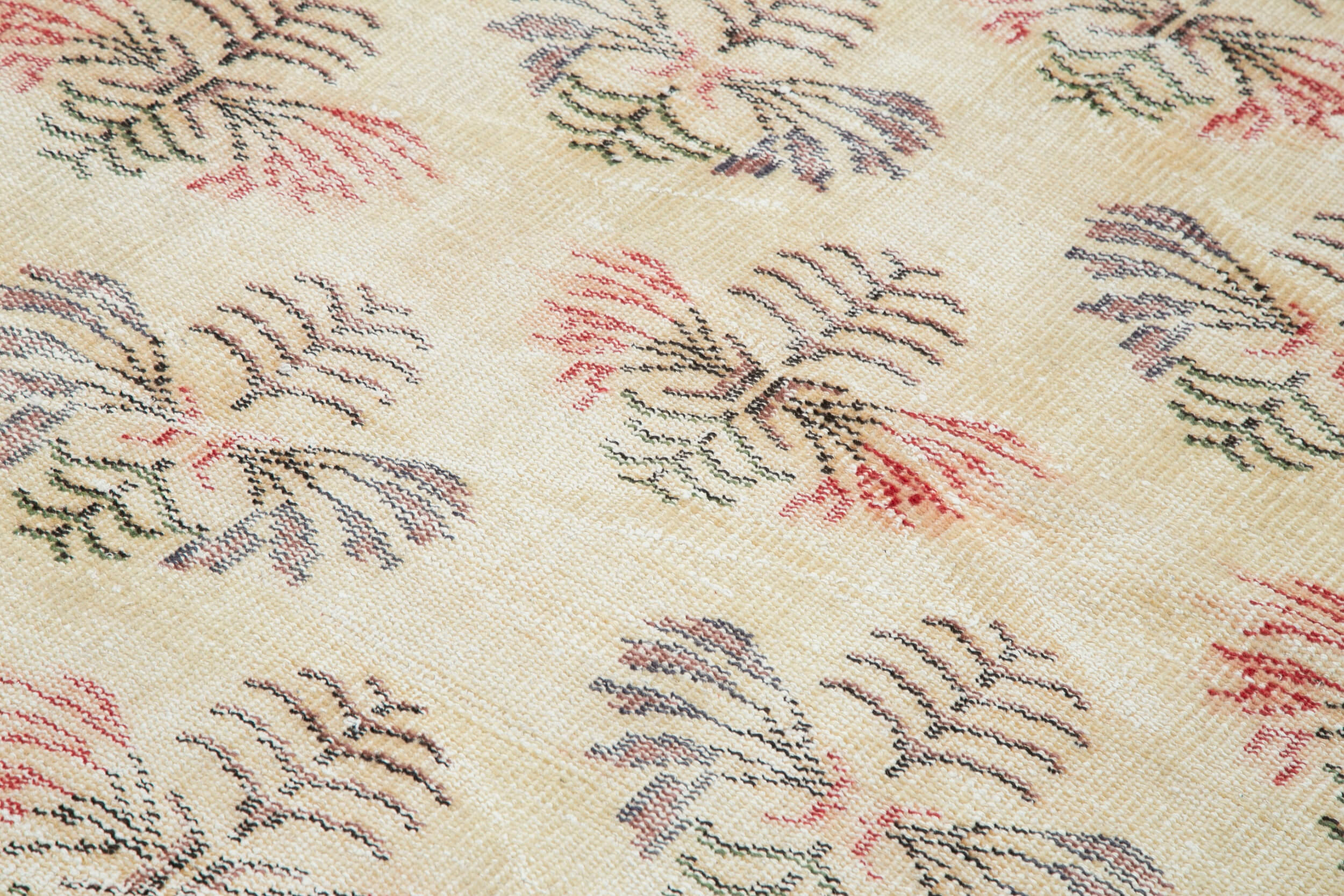6x8 Yellow Bohemian Rug  - 33144