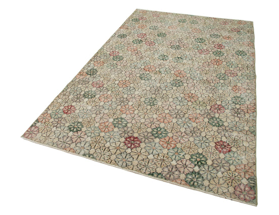 5x8 Multicolor Bohemian Rug  - 33148