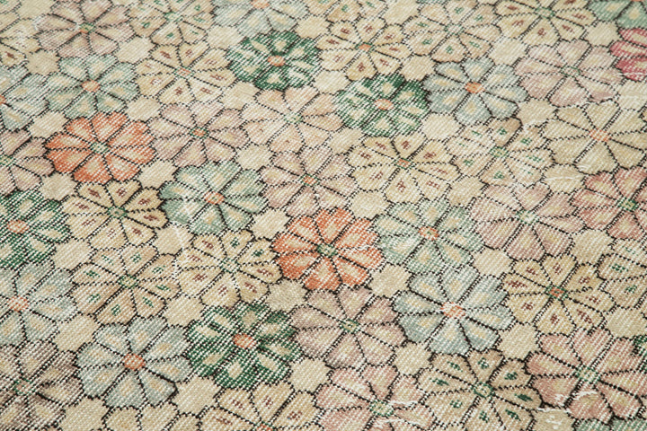 5x8 Multicolor Bohemian Rug  - 33148