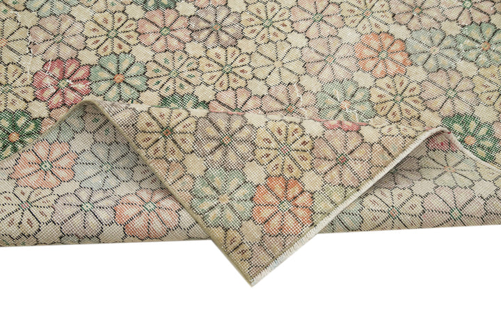 5x8 Multicolor Bohemian Rug  - 33148