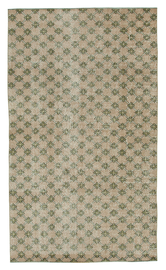 5x9 Beige Bohemian Rug  - 33150