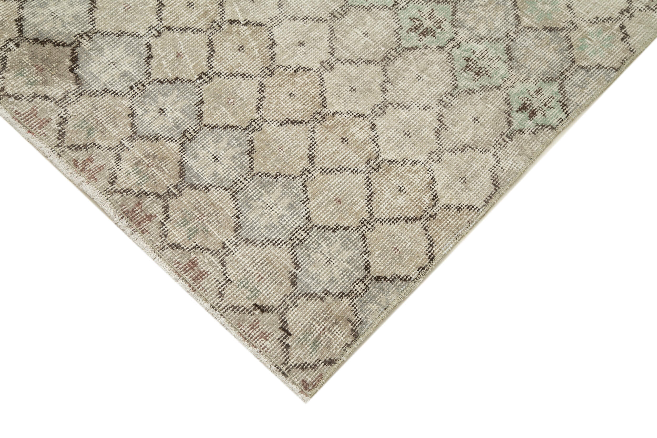 5x9 Beige Bohemian Rug  - 33155