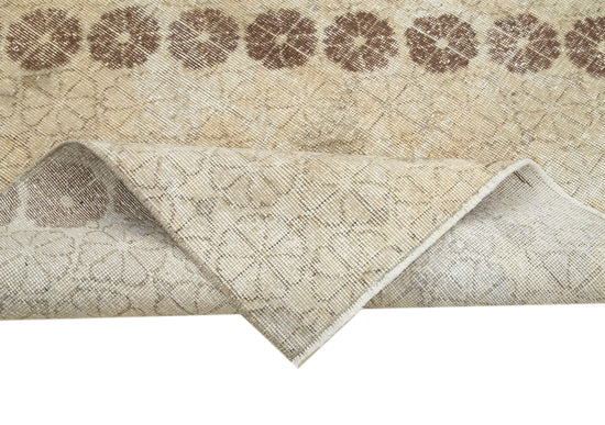 5x8 Beige Bohemian Rug  - 33160