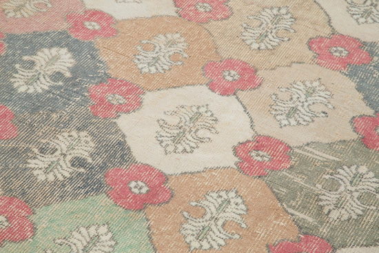 4x9 Multicolor Bohemian Rug  - 33162