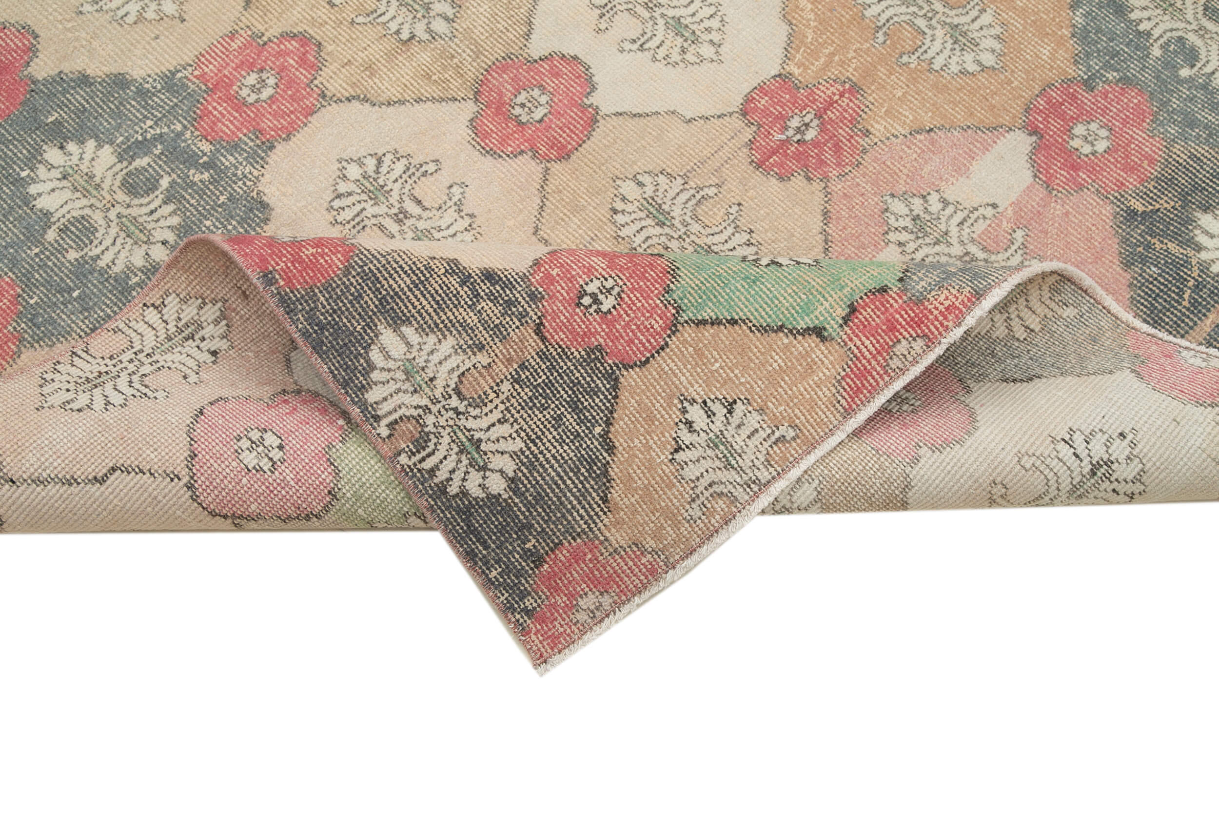 4x9 Multicolor Bohemian Rug  - 33162