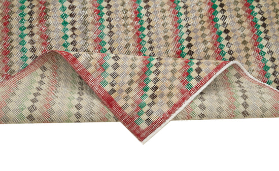 4x7 Red Boho Rug - 33163