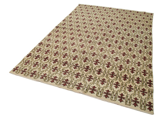 6x9 Red Bohemian Rug  - 33165