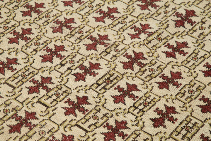 6x9 Red Bohemian Rug  - 33165
