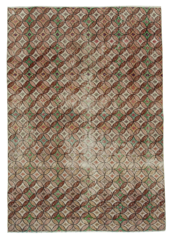 5x7 Multicolor Bohemian Rug  - 33173