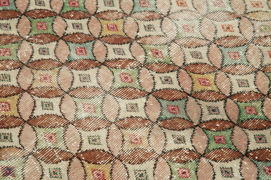 5x7 Multicolor Bohemian Rug  - 33173