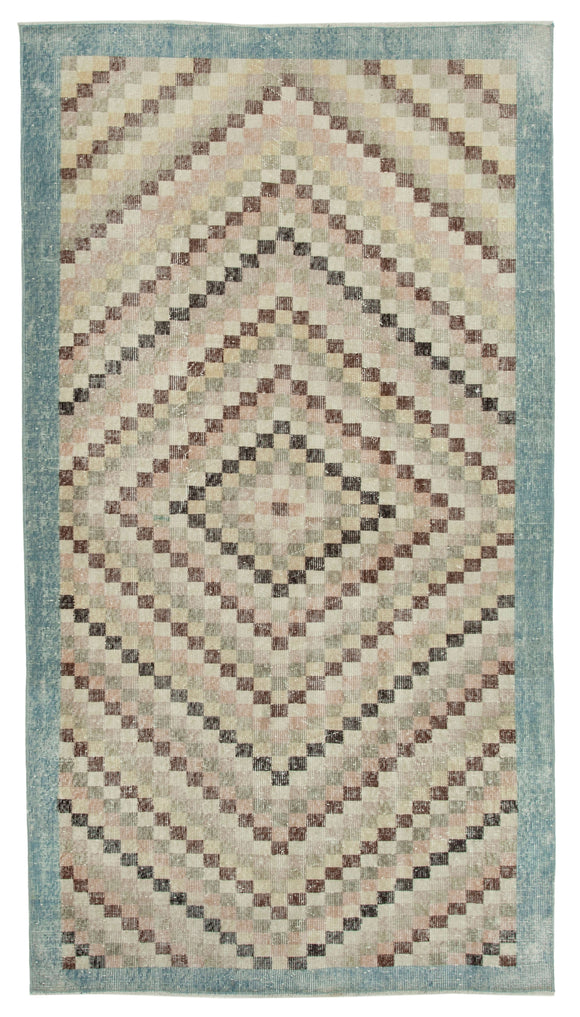 5x9 Beige Bohemian Rug  - 33177