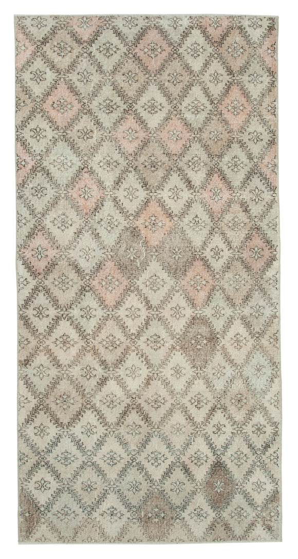 4x9 Beige Bohemian Rug  - 33184