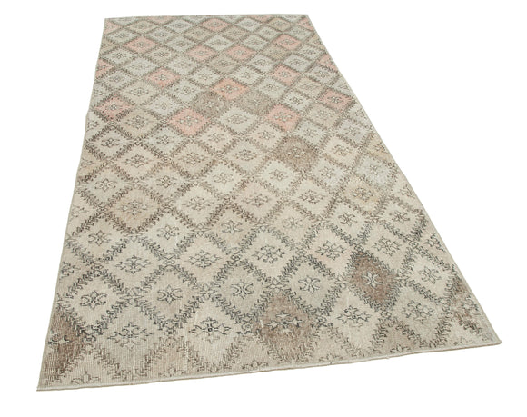 4x9 Beige Bohemian Rug  - 33184