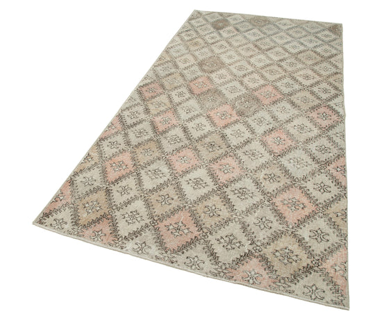 4x9 Beige Bohemian Rug  - 33184