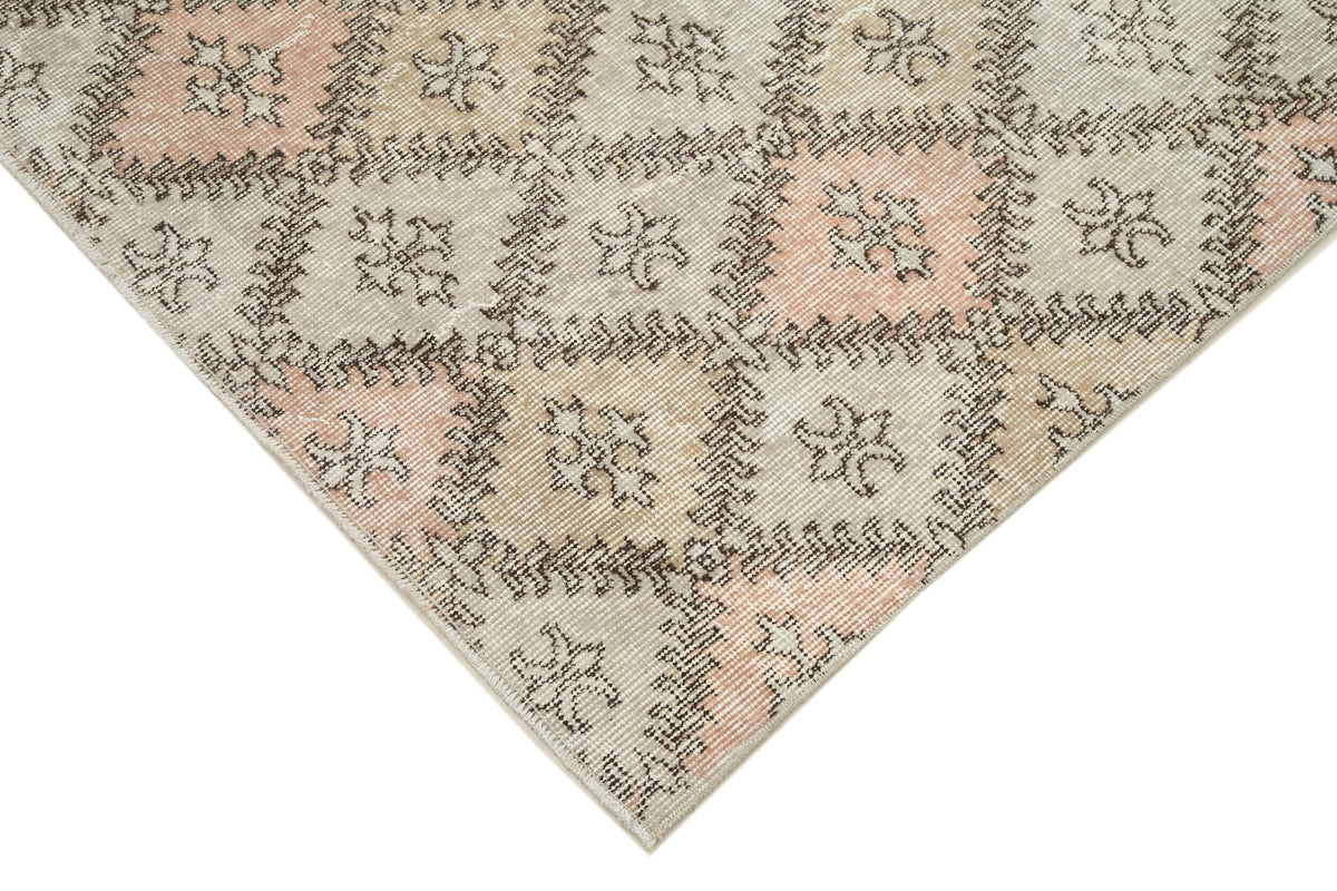4x9 Beige Bohemian Rug  - 33184