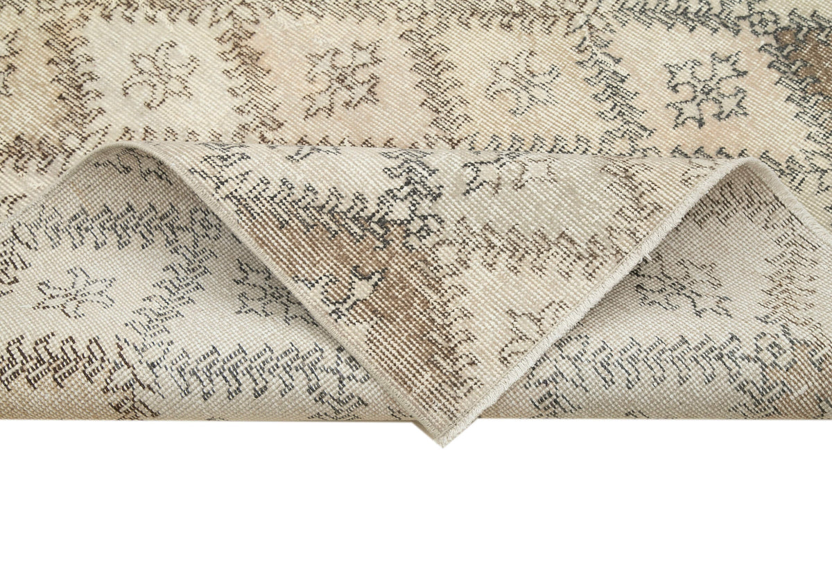 4x9 Beige Bohemian Rug  - 33184