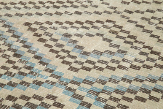 5x11 Beige Bohemian Runner Rug - 33193