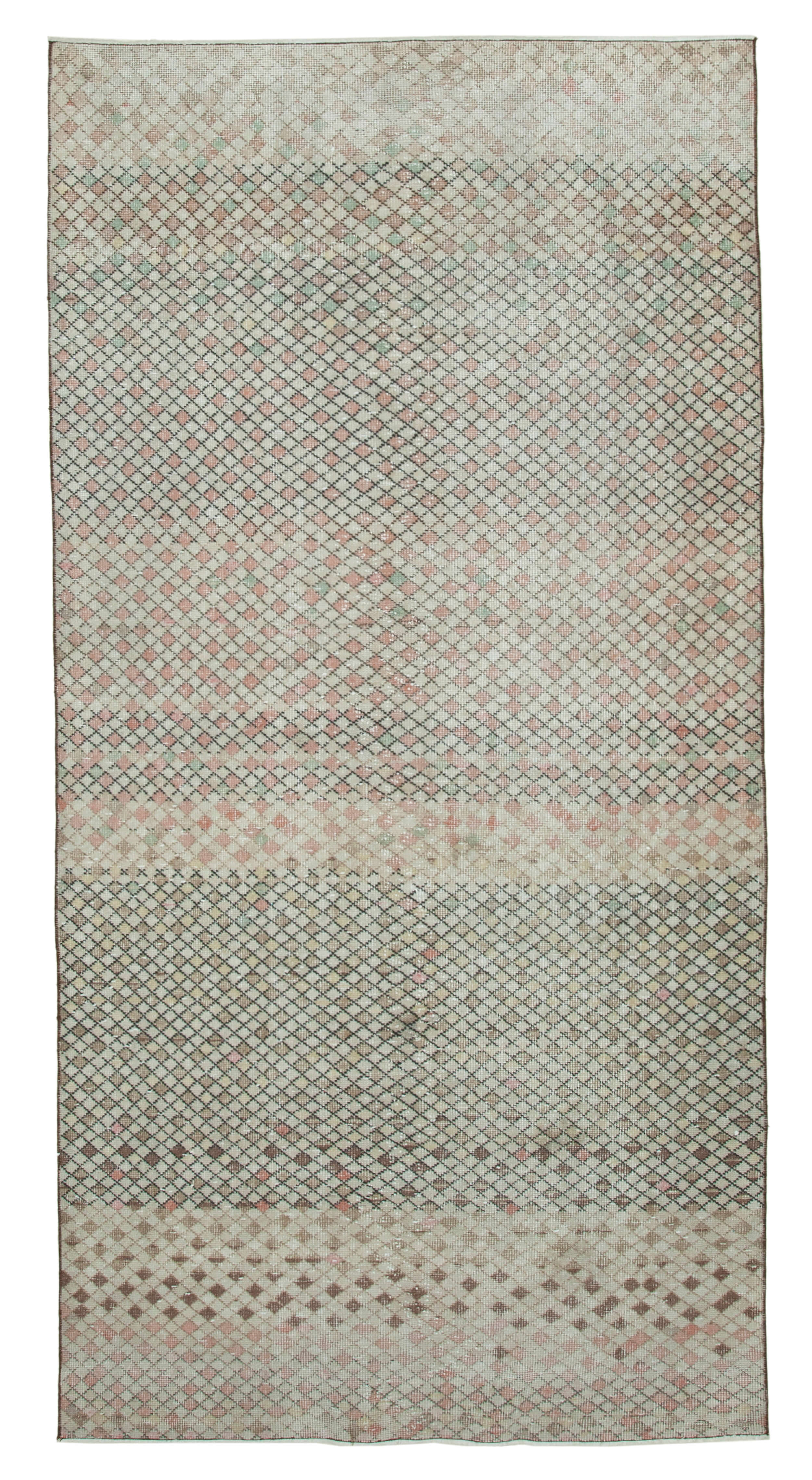4x9 Multicolor Bohemian Rug  - 33196
