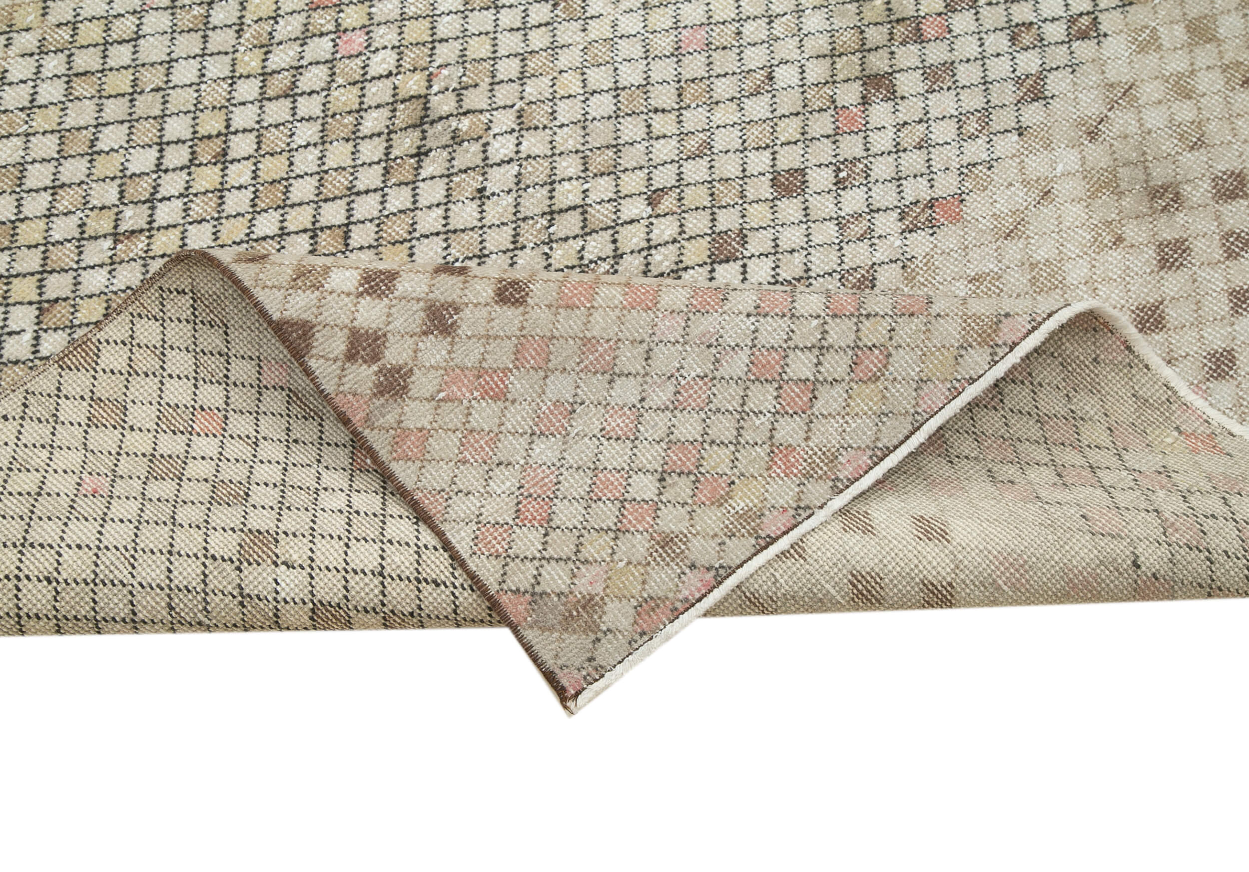 4x9 Multicolor Bohemian Rug  - 33196